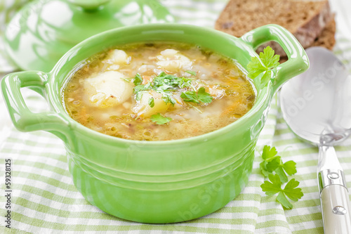 Photo: Buckwheat soup Buckwheat soup