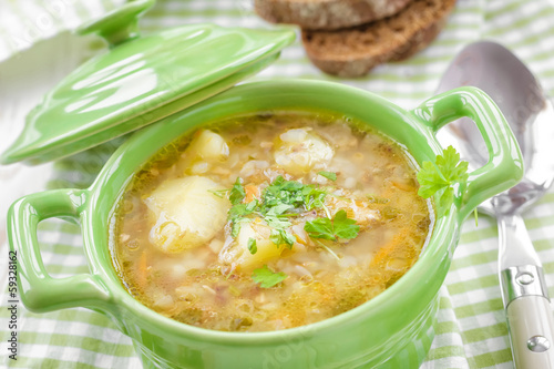 Photo: Buckwheat soup Buckwheat soup