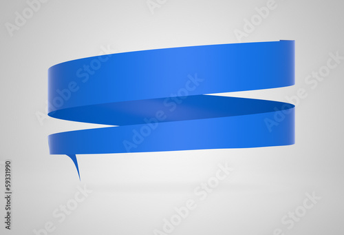 Illustration: Circular Werbebanner Blau Circular Werbebanner Blau