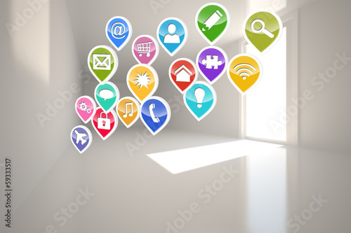 Illustration: Computing application icons Computing application icons