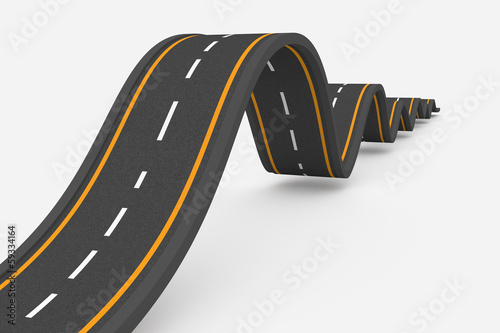 Illustration: Bumpy road background Bumpy road background