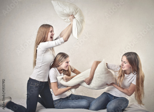 Photo: Pillow Fight Pillow Fight
