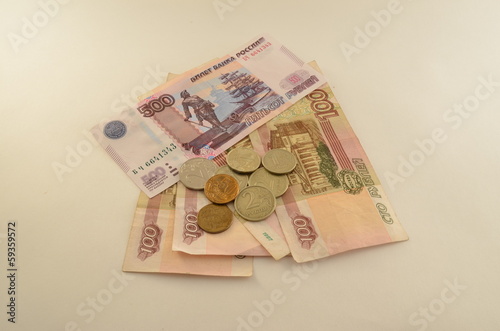 Photo: Russian ruble Russian ruble
