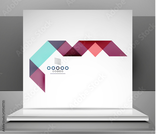 Vector: Modern vector business stripes infographic design Modern vector business stripes infographic design