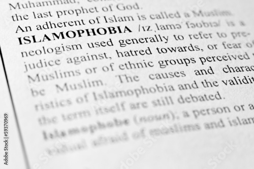 Photo: Islamophobia Islamophobia