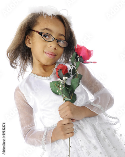 Photo: Leaning with Roses Leaning with Roses