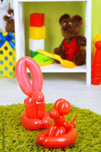 Photo: Simple balloon animals and other toys Simple balloon animals and other toys