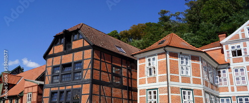 Photo: LAUENBURG a..d. Elbe - Altstadtpanorama LAUENBURG a..d. Elbe - Altstadtpanorama