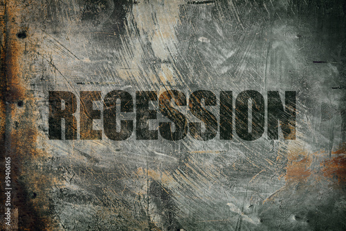Photo: recession recession