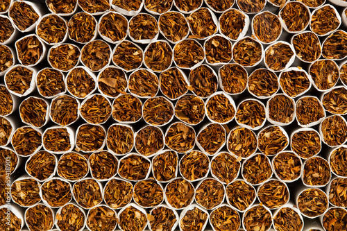 Photo: cigarettes production line cigarettes production line