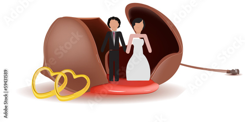 Vector: dolce matrimonio, dolce matrimonio,