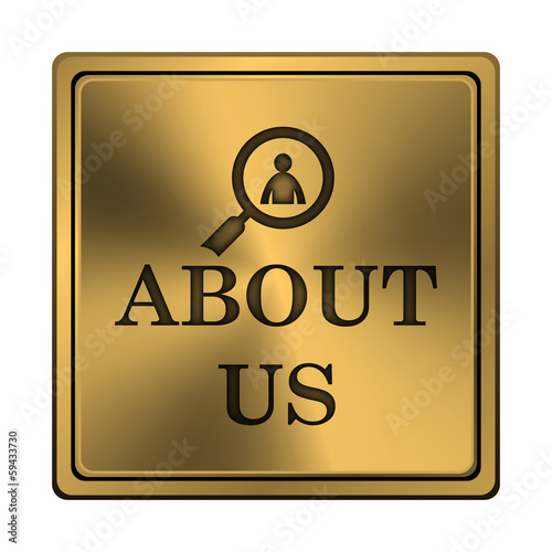 Illustration: About us icon About us icon