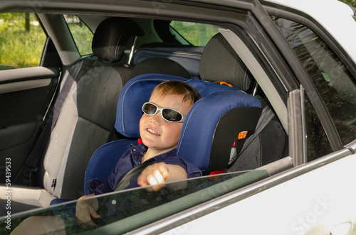 Photo: Little boy in trendy sunglasses Little boy in trendy sunglasses