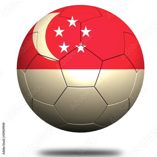 Illustration: Singapore soccer Singapore soccer