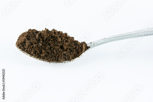 Photo: Spoon of coffee Spoon of coffee