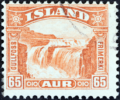 Photo: Gullfoss Falls (Iceland 1931) Gullfoss Falls (Iceland 1931)