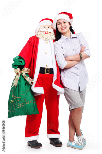 Photo: Santa And Me Santa And Me