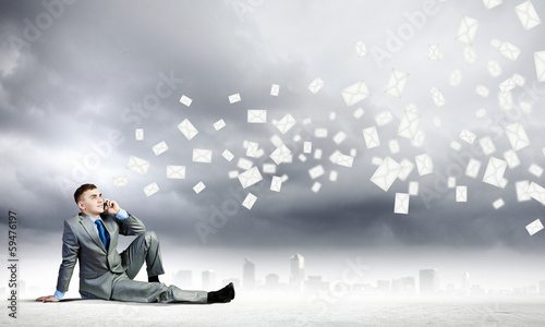 Photo: Communication concept Communication concept