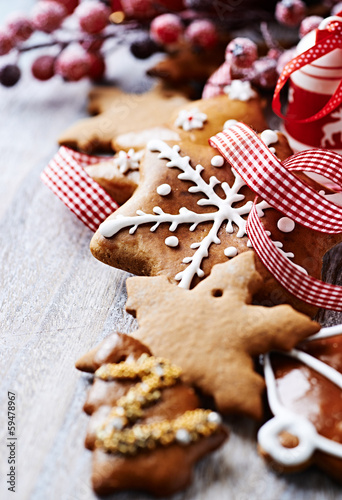 Photo: Gingerbread cookies for christmas Gingerbread cookies for christmas