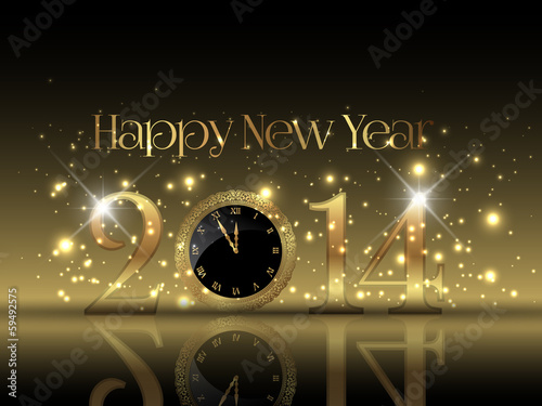 Vector: Happy New year background Happy New year background