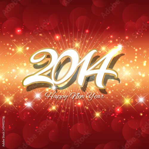Vector: Happy new year background Happy new year background