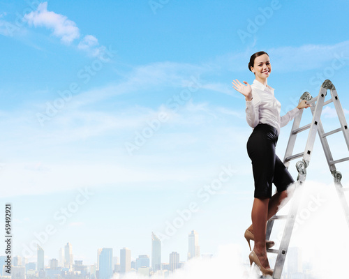 Photo: Ladder of success Ladder of success