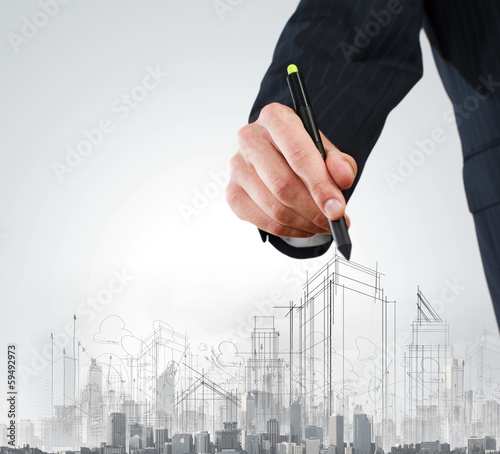 Photo: Construction concept Construction concept