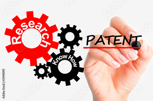 Photo: Industrial patent concept Industrial patent concept
