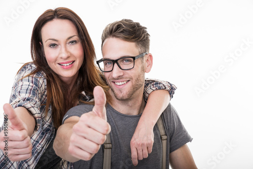 Photo: happy couple happy couple