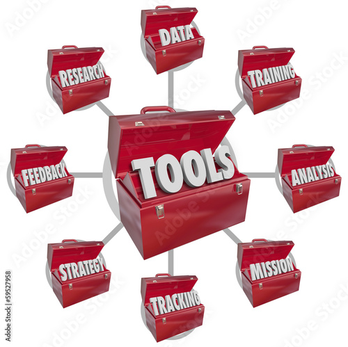 Illustration: Toolbox Tools Increasing Skills Success Goal Mission Toolbox Tools Increasing Skills Success Goal Mission