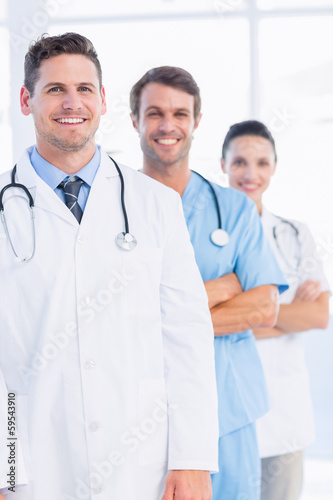 Photo: Portrait of confident happy group of doctors Portrait of confident happy group of doctors