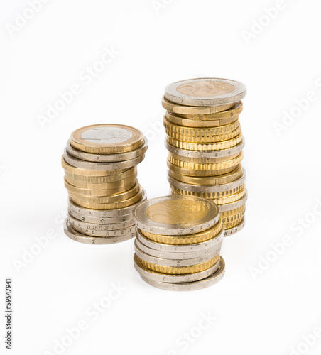 Photo: Monete euro Monete euro