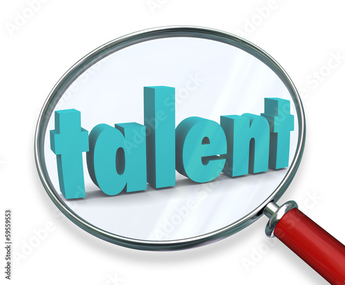 Illustration: Talent Search Looking For Unique Special Skilled People Talent Search Looking For Unique Special Skilled People