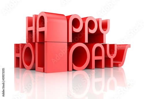 Illustration: Happy Holidays Happy Holidays