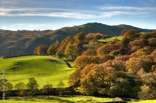 Photo: English rural scene with autumn colours English rural scene with autumn colours