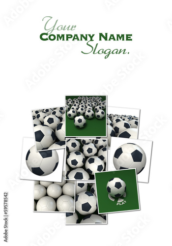 Illustration: Football collection Football collection