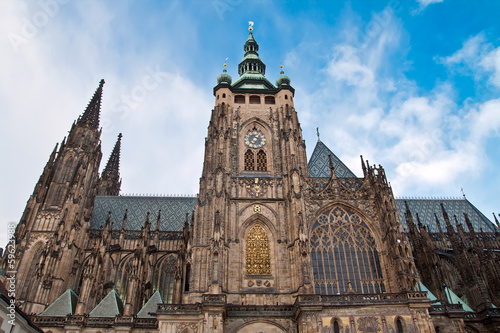 Photo: Saint Vitus Cathedral in Prague, Czech Republic Saint Vitus Cathedral in Prague, Czech Republic