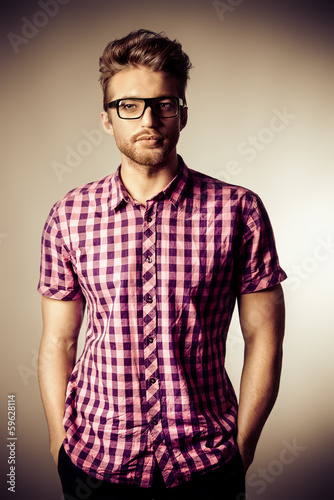 Photo: checkered shirt checkered shirt
