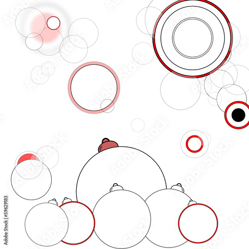 Vector: Postal para la Navidad Postal para la Navidad