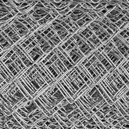 Photo: Steel wire lattice in rolls Steel wire lattice in rolls