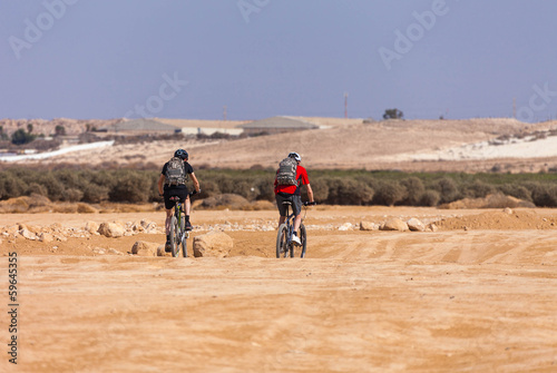 Photo: racers bike desert area racers bike desert area