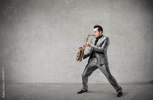 Photo: Great Sax Player Great Sax Player