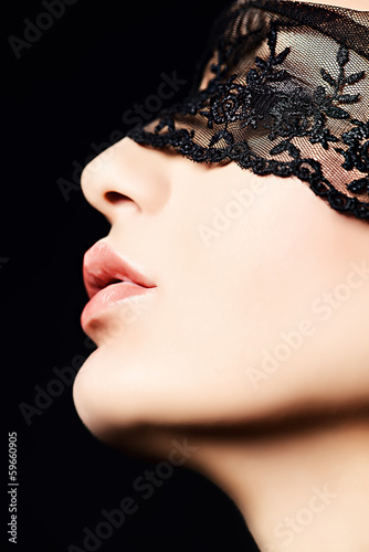 Photo: lace mask lace mask