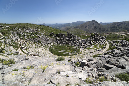 Photo: Amphitheatre of Sagalassos in Isparta, Turkey Amphitheatre of Sagalassos in Isparta, Turkey