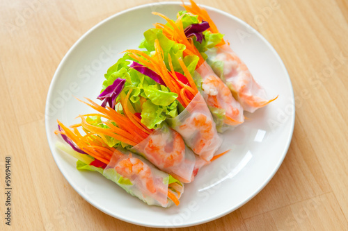 Photo: Vietnamese spring rolls Vietnamese spring rolls