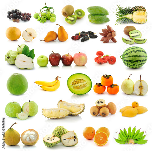 Photo: collection of Fruits collection of Fruits
