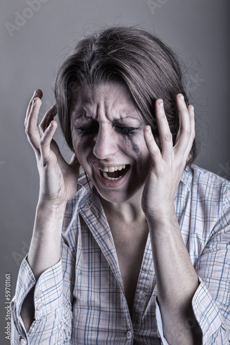 Photo: Crying girl Crying girl