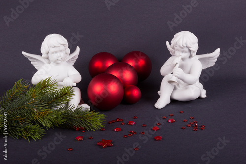 Photo: Zwei Engel zur Weihnacht Zwei Engel zur Weihnacht