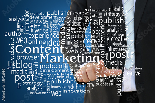Photo: Content Marketing Concept Content Marketing Concept