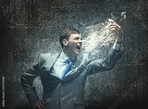 Photo: Aggressive business Aggressive business